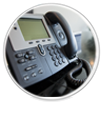 Reception Microphone showing IVR On hold voice-over